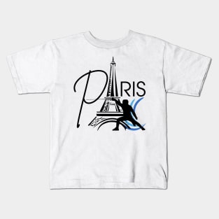 Paris summer games fencing Kids T-Shirt